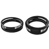 211124 & 211125 Washer Belt Set Durable Exact Fit for Whirl-Pool Maytag Jenn-Air Washers - Replaces 12112425VP 210024 AP4011179 PS2005284 22002570 12112425 Belt Kit Replacement