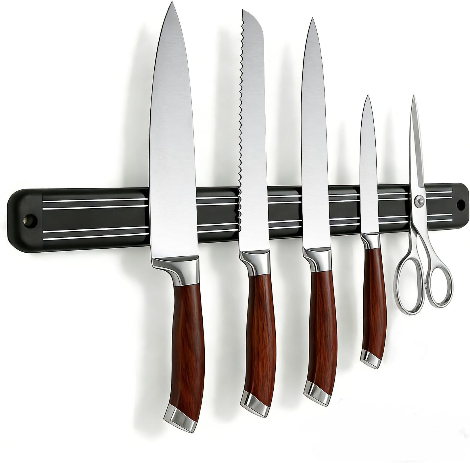 Magnetic Knife Strips（13 Inch Length),Magnetic Knife Holder for Wall/Refrigerator,Magnetic Knife Bar with Multi-Purpose Functionality as a Knife Holder, Knife Strip, Magnetic Tool Organizer