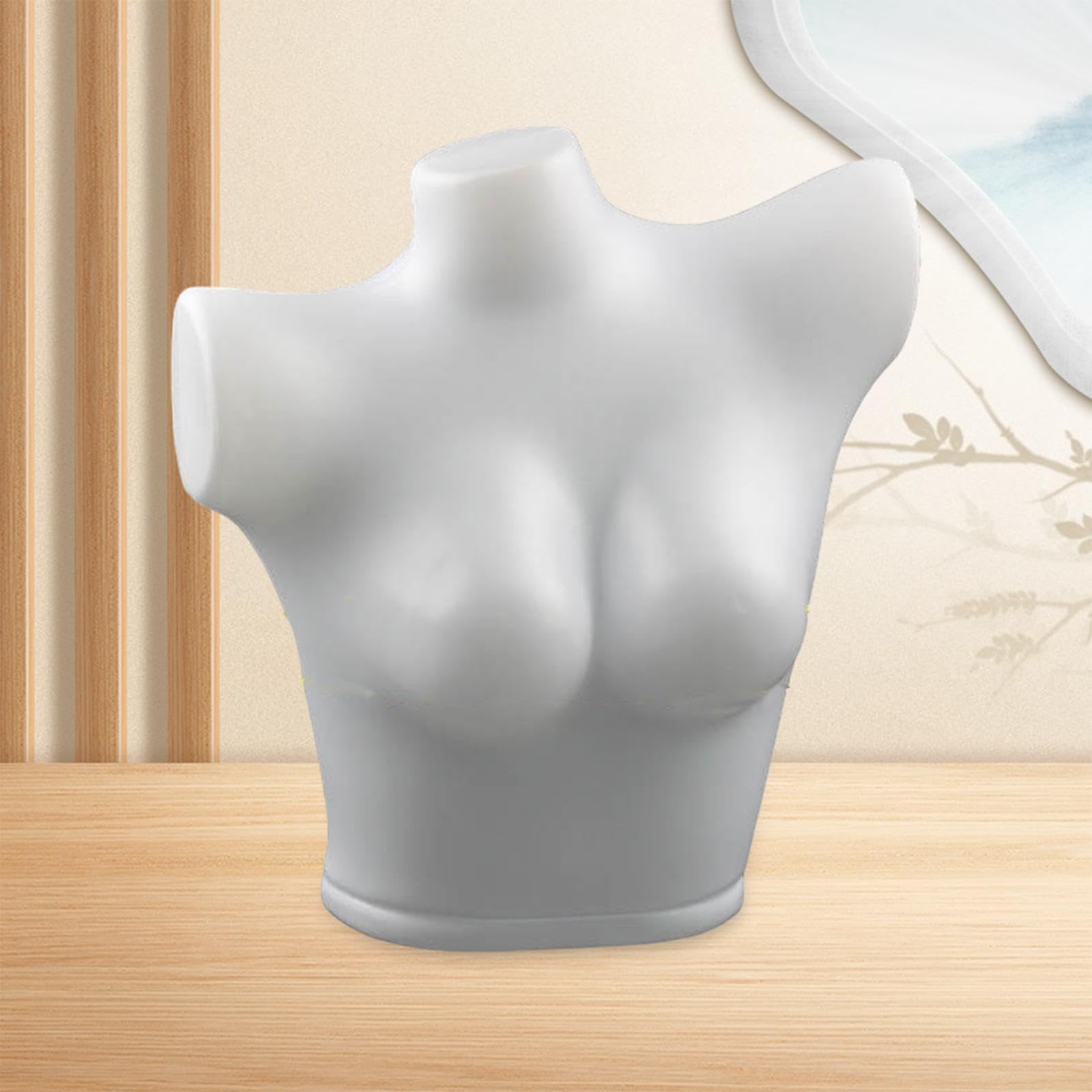 Freistehender weiblicher Schaufensterpuppen Torso, ideal als Fotorequisite, verbessert die Warenpräsentation von BHs und Oberteilen im Einzelhandel.