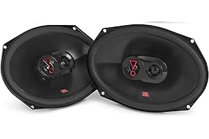 JBL Stage3 6x9 Three-Way Car Audio Speaker No Grill Bundle