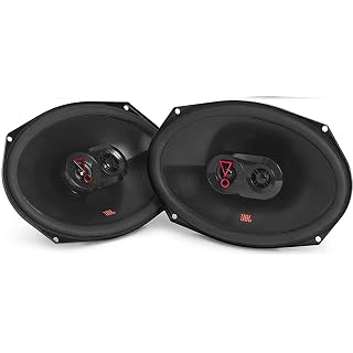 Par JBL Stage3 9637F — 6 x 9 pol, três vias, sem grade