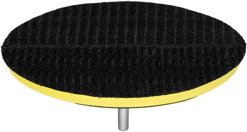 HIFROM 7-Inch/180mm Hook and Loop Backing Pad Orbital Sander Polisher Sanding Pad M14 Drill Adapter (2-Pack)