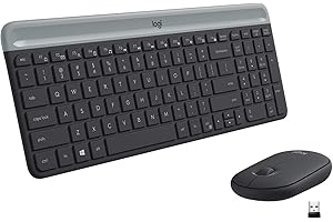 Logitech MK470 Slim Wireless Combo - Graphite: The Perfect Typing Companion