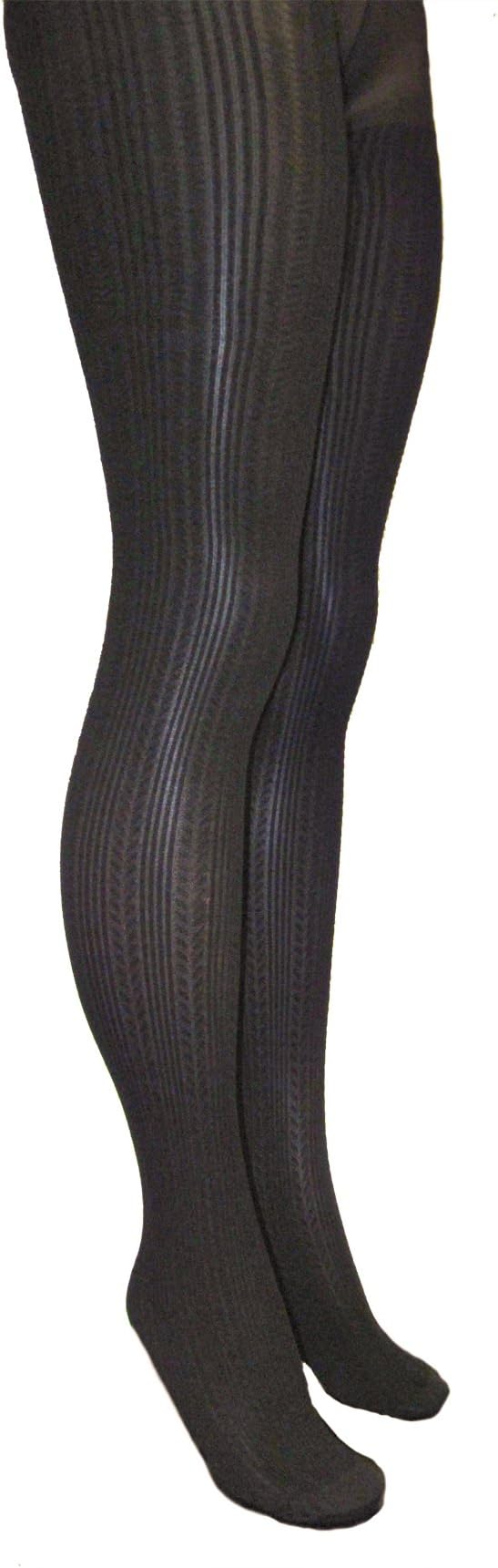 Ribbed Herringbone Tights