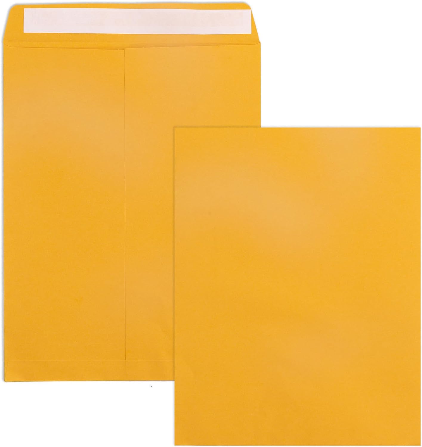 10x13 Catalog Envelopes Self Seal 100 Pack, Goefun 100GSM