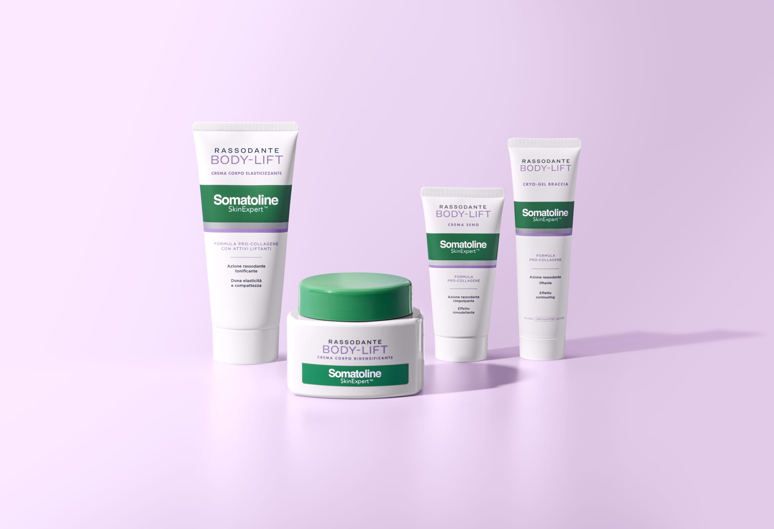 Somatoline SkinExpert, Body-Lift Rassodante Crema Corpo Ridensificante, Formula Pro-Collagene con Attivi Anti-Rilassamento, 250ml | Crema Corpo Rassodante E Tonificante Per Pelli Mature - Formula Pro-Collagene - Efficacia Clinicamente Provata
