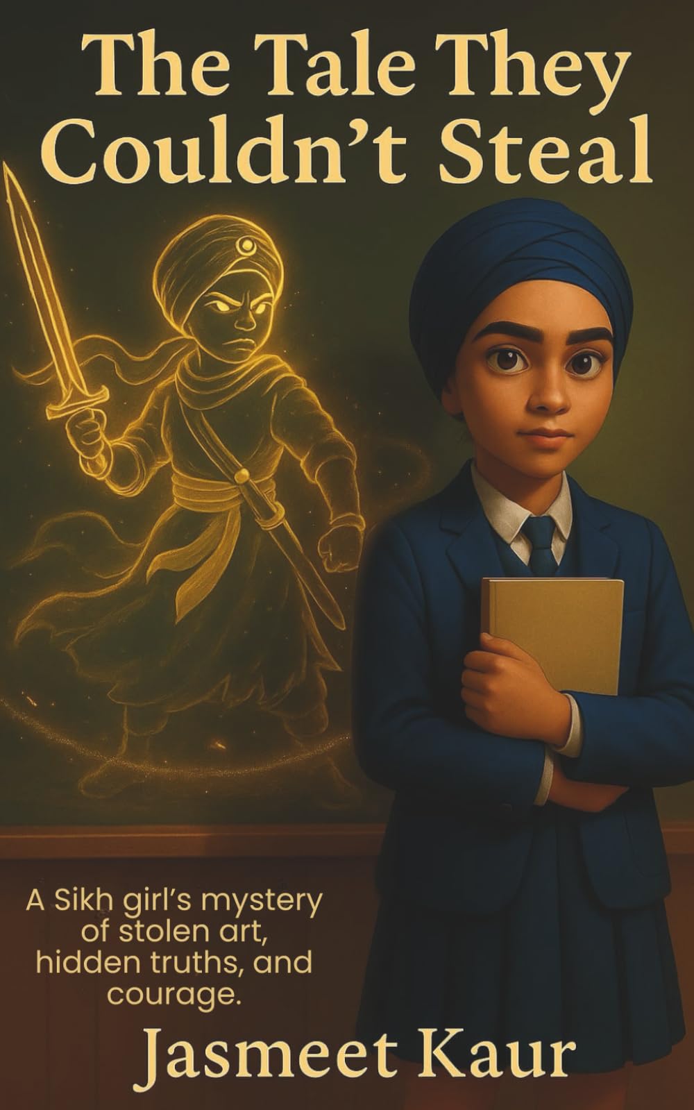 THE TALE THEY COULDN'T STEAL: A Sikh girl's mystery of stolen art, hidden truths, and courage.