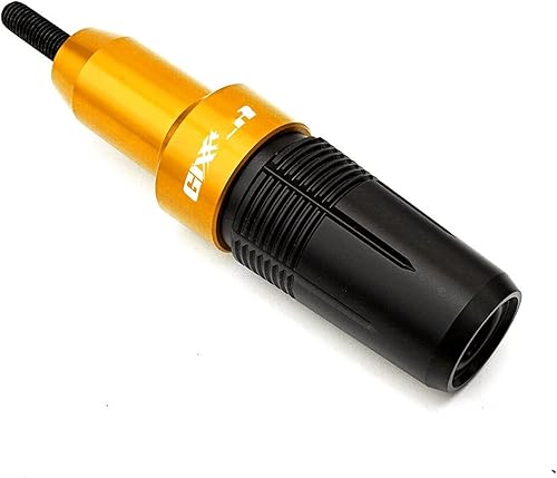 HSPORT Motorcycle Parts Exhaust Slider Crash Pad Protector for Suzuki for Gixxer SF 250 SF250 250 SF 250SF 2018 2023 2021 2022 (Color Gold)