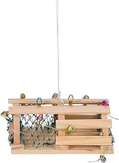 Beachcombers Lobster Trap Hanging Christmas Tree Ornament Xmas Festive Winter Holidays Artificial Pine Tree Nautical Coastal Beach Decor Decoration Multi