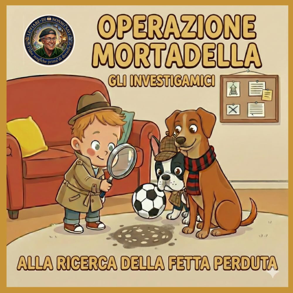 Operazione Mortadella: Il primo grande caso degli Investigamici (Le fiabe per dormire di Nonno Savi)