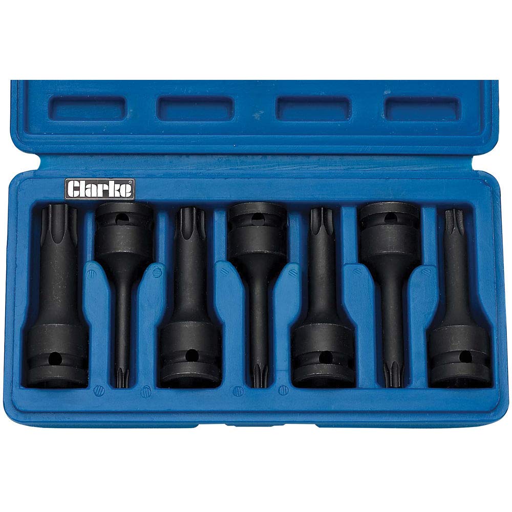 Clarke CIS12/7SB TRX jeu d'embouts de vissage à impact pour atelier