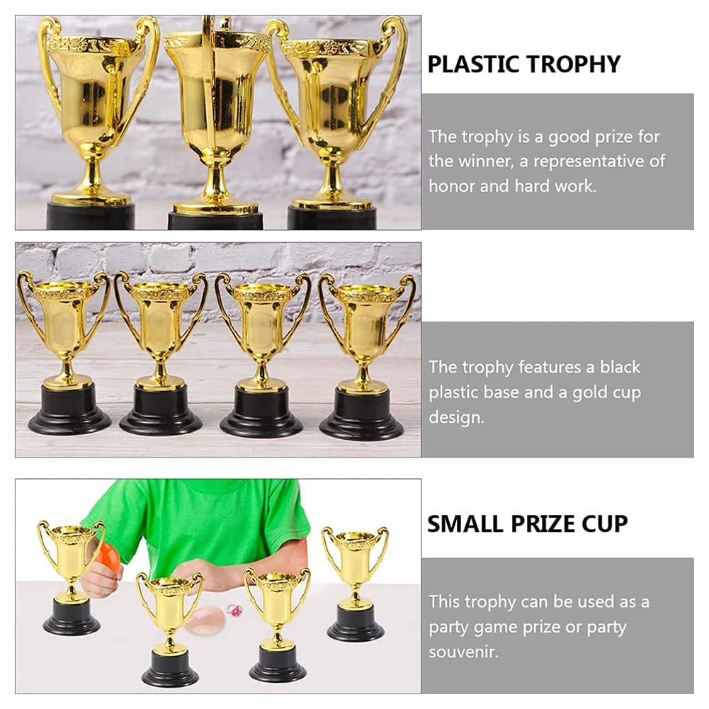 PETIT TROPHEE PLASTIQUE ETOILE 19 CM TP4826