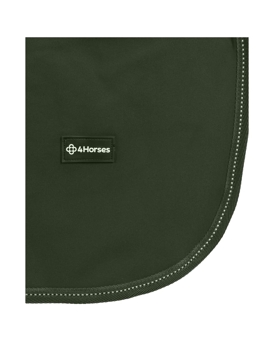 4Horses Ausreitdecke Livorno, wärmende Nierendecke aus softshellähnlichem Material, Fleece-Lining, Schutz für kühle Ausritte