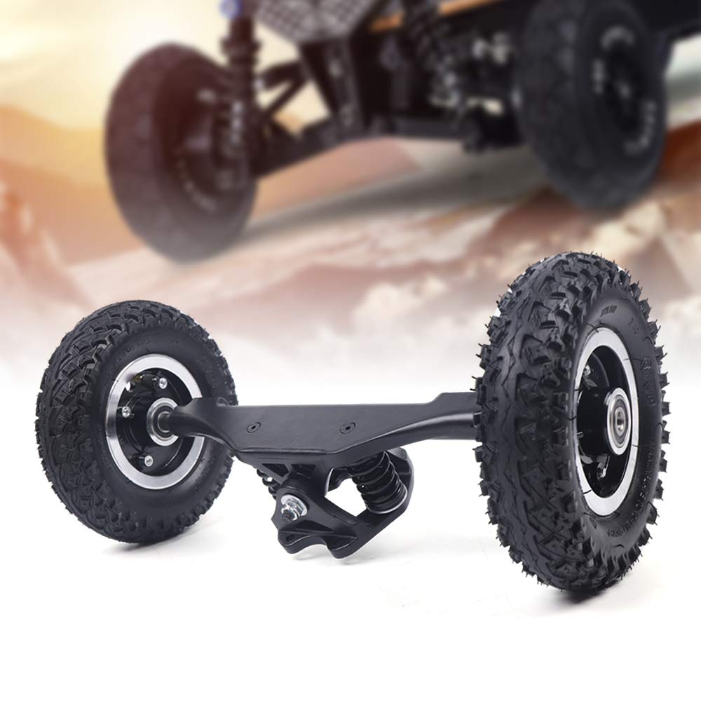 8 pollici Skate Wheel Skateboard Truck Combo Set con supporto per ruote, ruote combinate, skateboard, puleggia per fuoristrada, camion elettrici, mountain board longboard