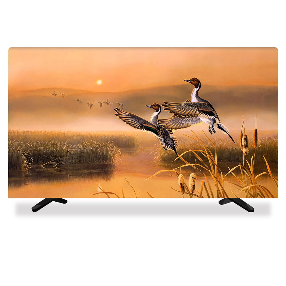 Stofdichte tv-hoes voor binnen, 32-80 inch universele tv-hoes voor