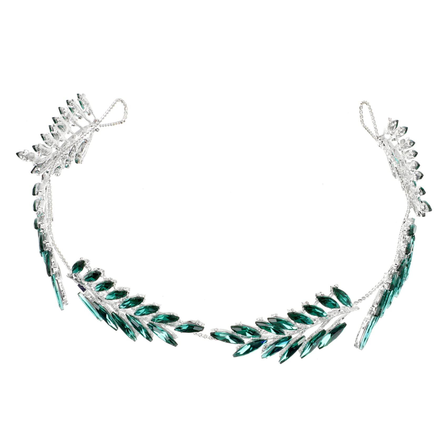 Healeved 2pezzi Headband Per Accessori Nuziali Per Cerimonie Compleanni e Formali Design e Duraturo