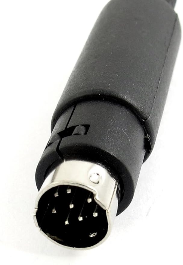uxcell 2 Piezas Conector Adaptador DIN Macho 8 Pines miniatura 2