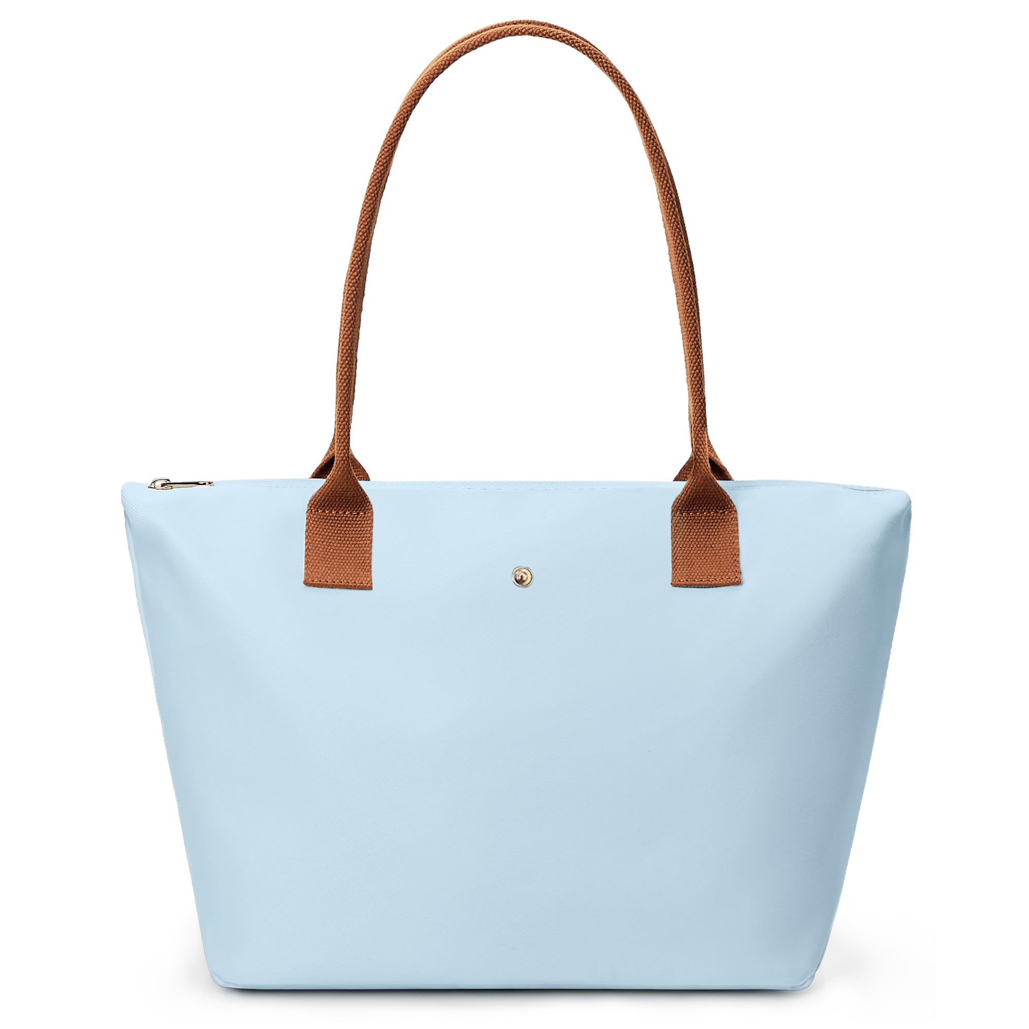 KALIDI Handtasche Damen Groß Shopper Tasche Damen Tote Bag Wasserdicht Arbeitstasche Schultertasche Für Arbeit Büro Reisen Einkaufen Schule (skyblue)
