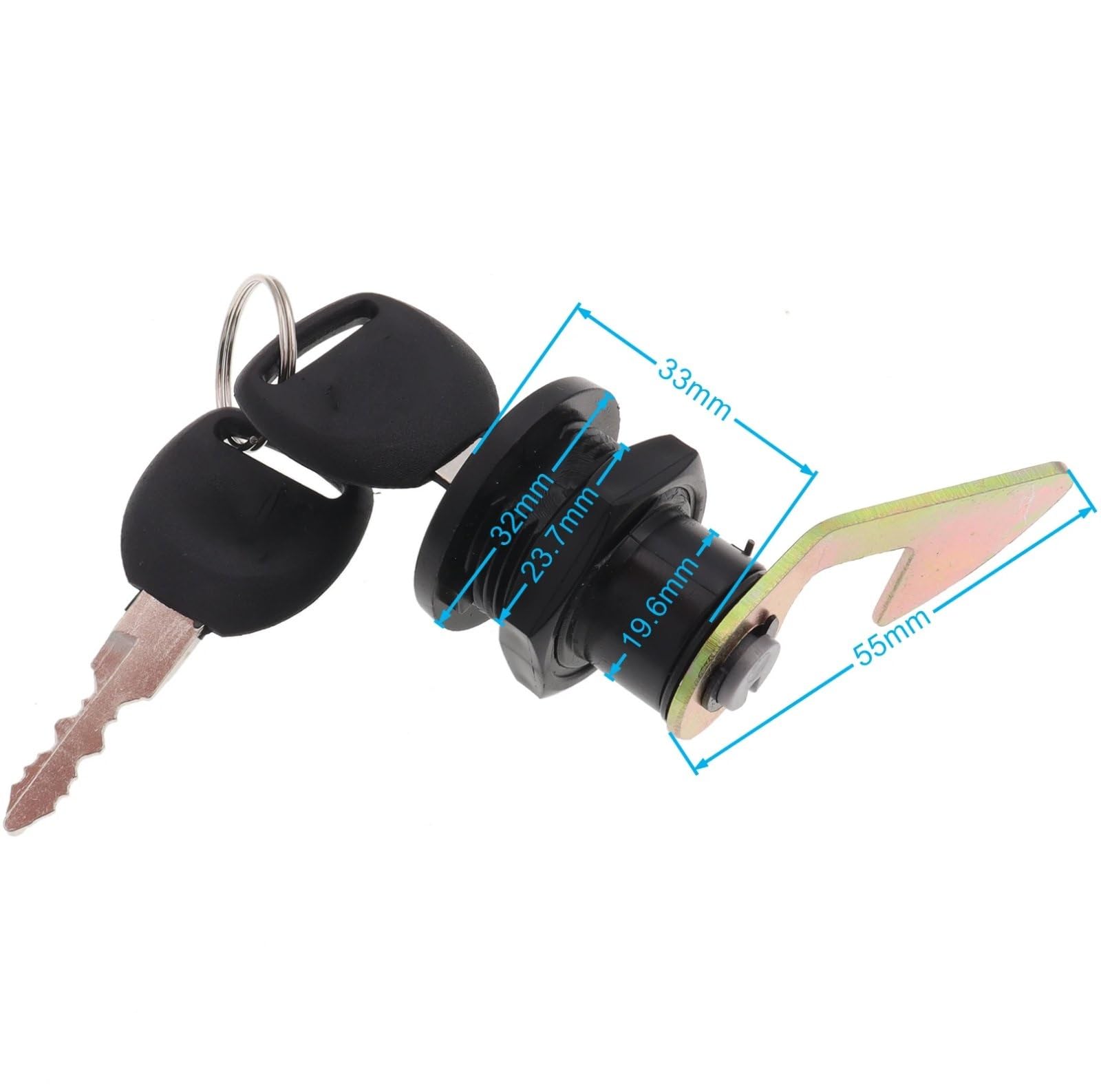Interruptor de Encendido Interruptor De Encendido Y Arranque con Llave De Repuesto Interruptor De Encendido Y Arranque Bloqueo De Dirección Llave Cilíndrica Encendido Y Arranque