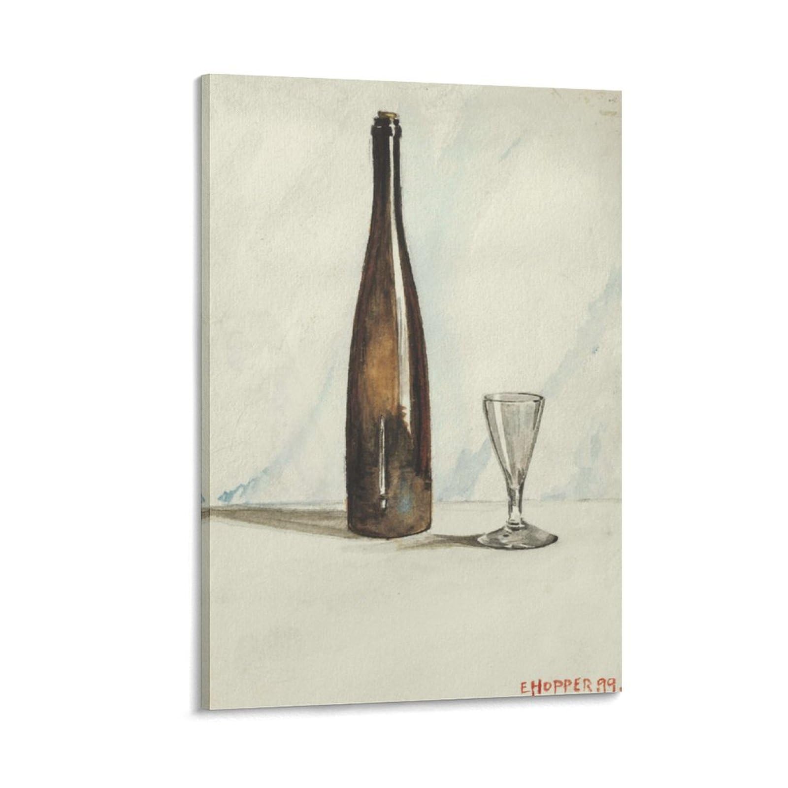 エドワード・ホッパー ワインボトル アートポスター A2版 Amazon.co.jp