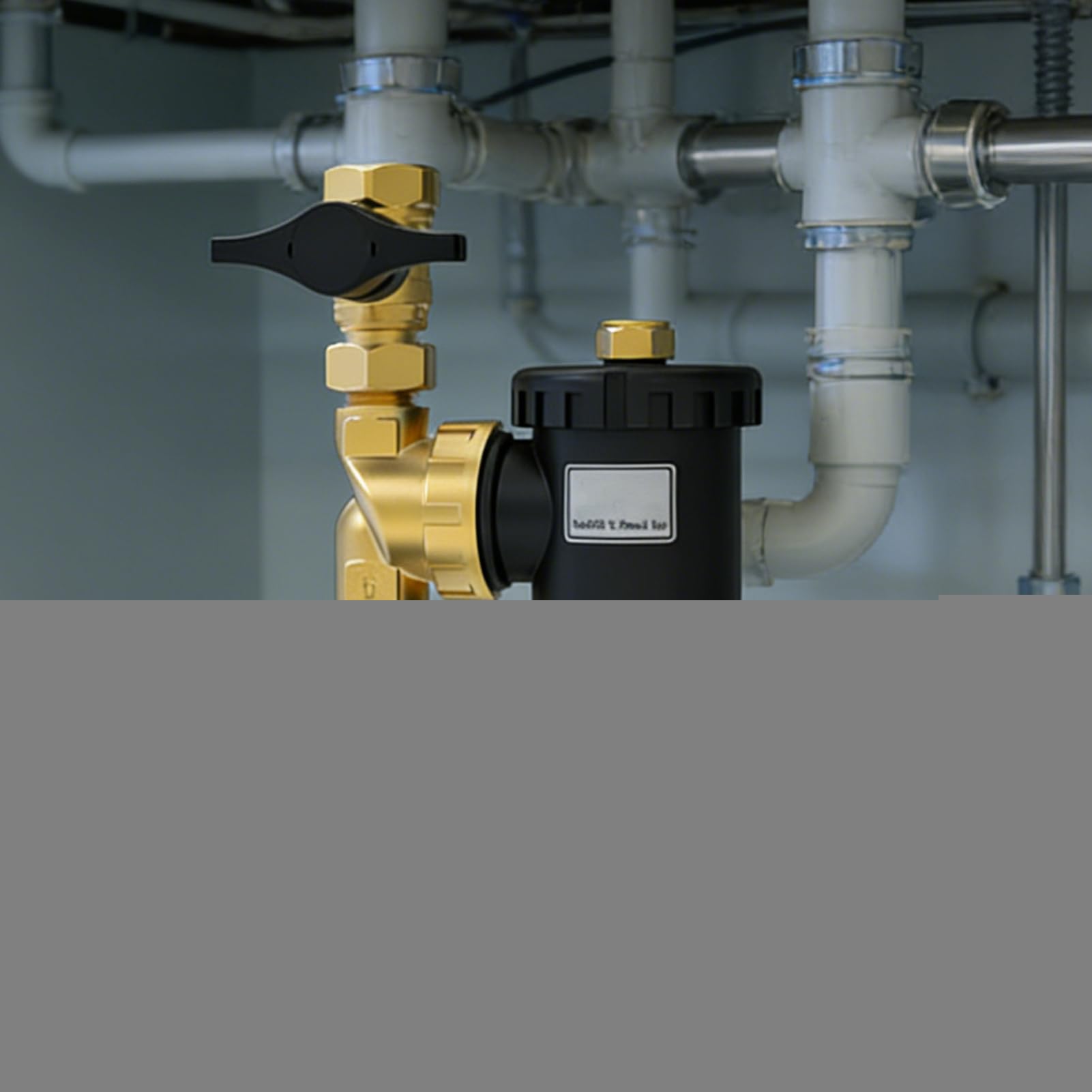 Filtr magnetyczny kotła - jednostka filtracyjna z gwintem DN20 i DN32 do ściany,Filtr magnetyczny kotła naściennego - do systemów oczyszczania osadów HVAC