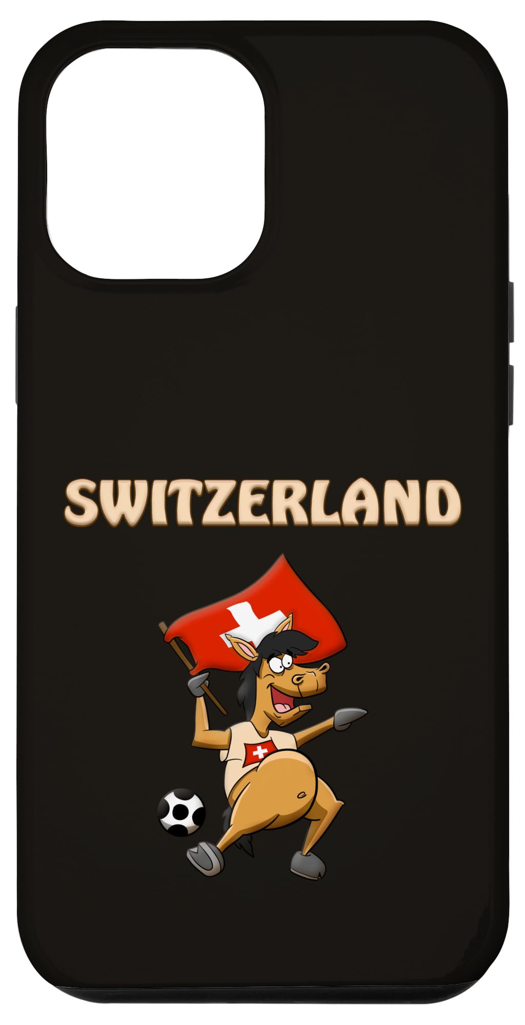 iPhone 15 Plus Swiss Horse/Swiss Fans Case