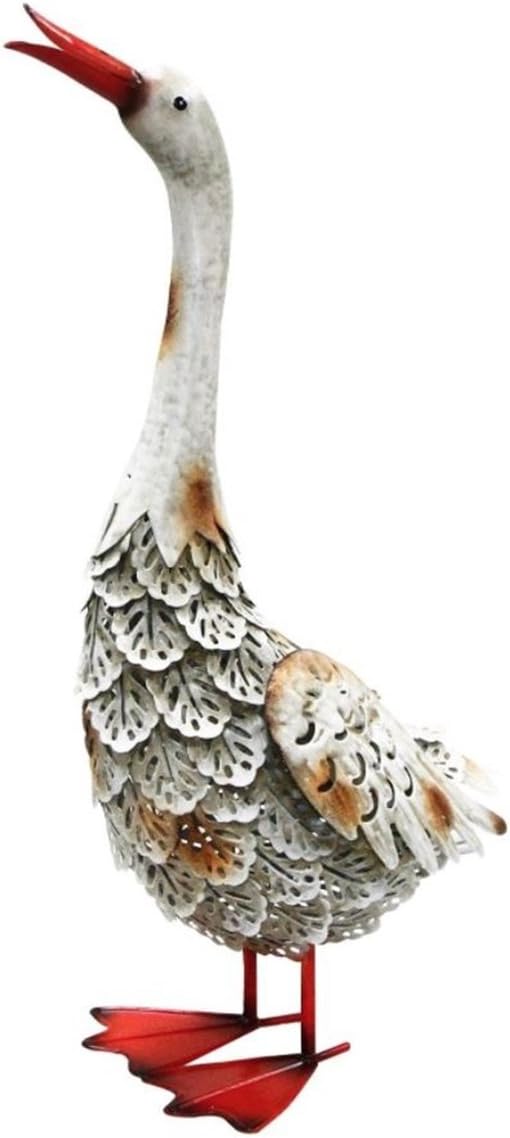 Kreatif Kraft Gander Garden Ornament, Rustic