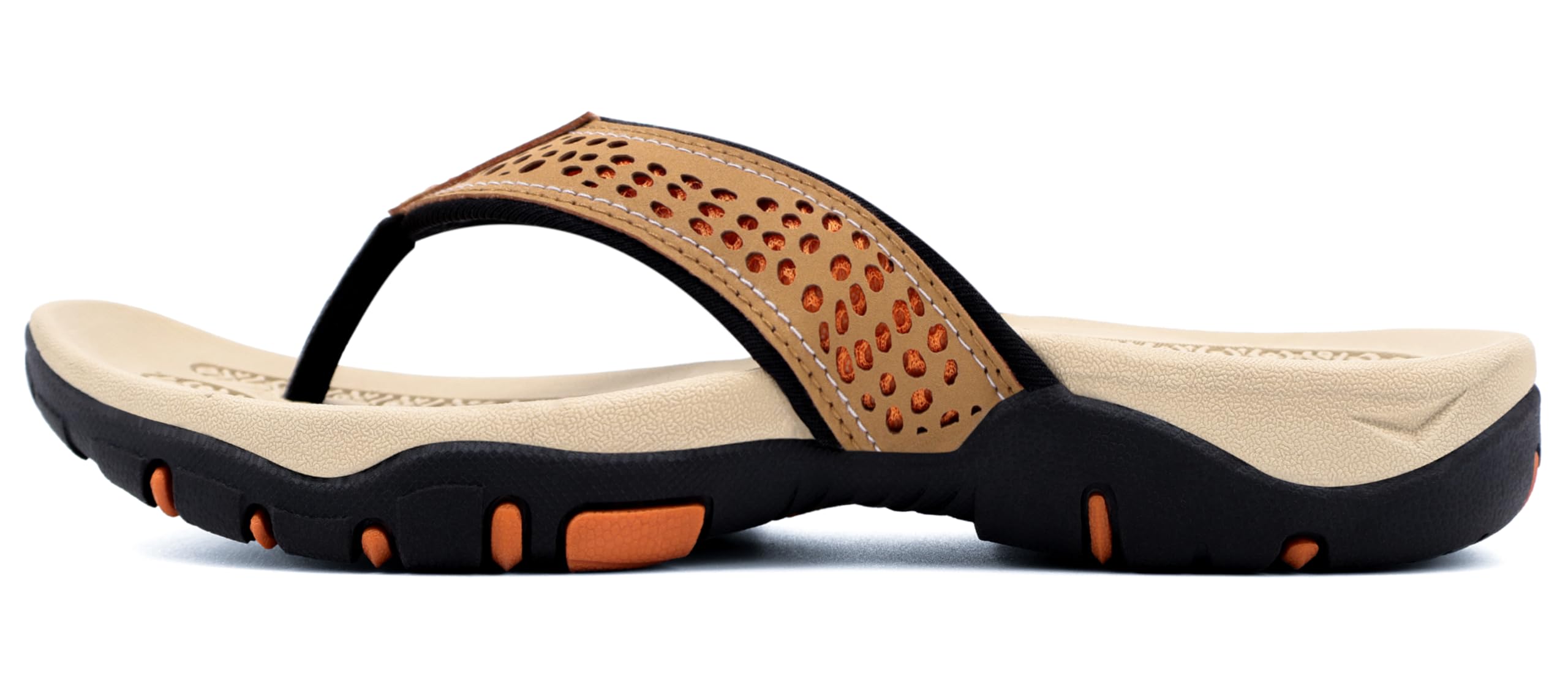 ChayChax Infradito Uomo Scarpe da Spiaggia e Piscina Antiscivolo Sandali Sportivi Pantofole Ciabatte da Mare Gomma Suola per Sostegno dell'Arco