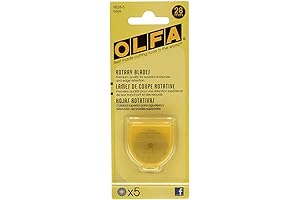 5-Pack Rotary Cutter Blades by Olfa (28mm Diameter)