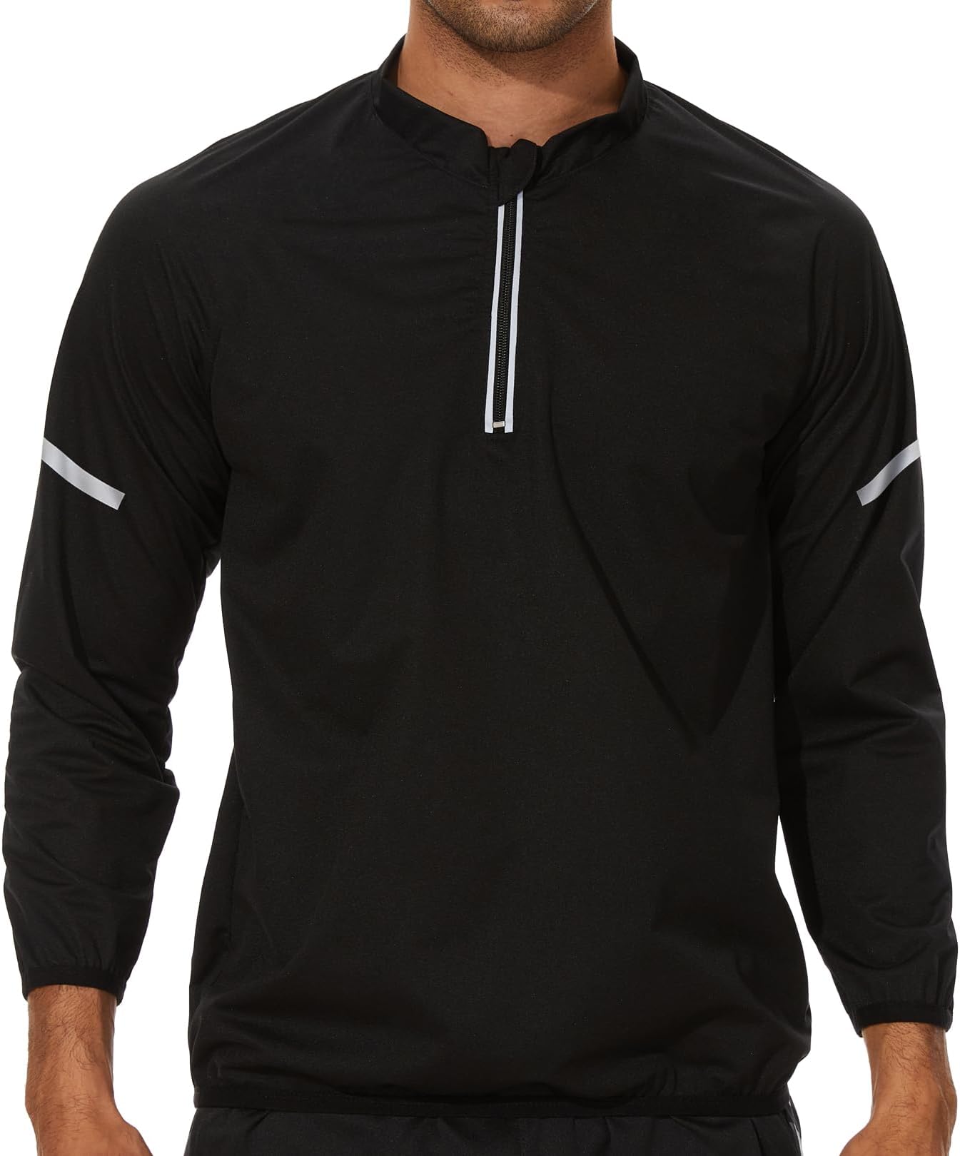 SEXYWG Sauna Jacket for Men Fitness Sweat Jacket Zipper Sweat Sauna Suit Top Long Sleeve Sauna Shirt Gym Sweat Enhancer