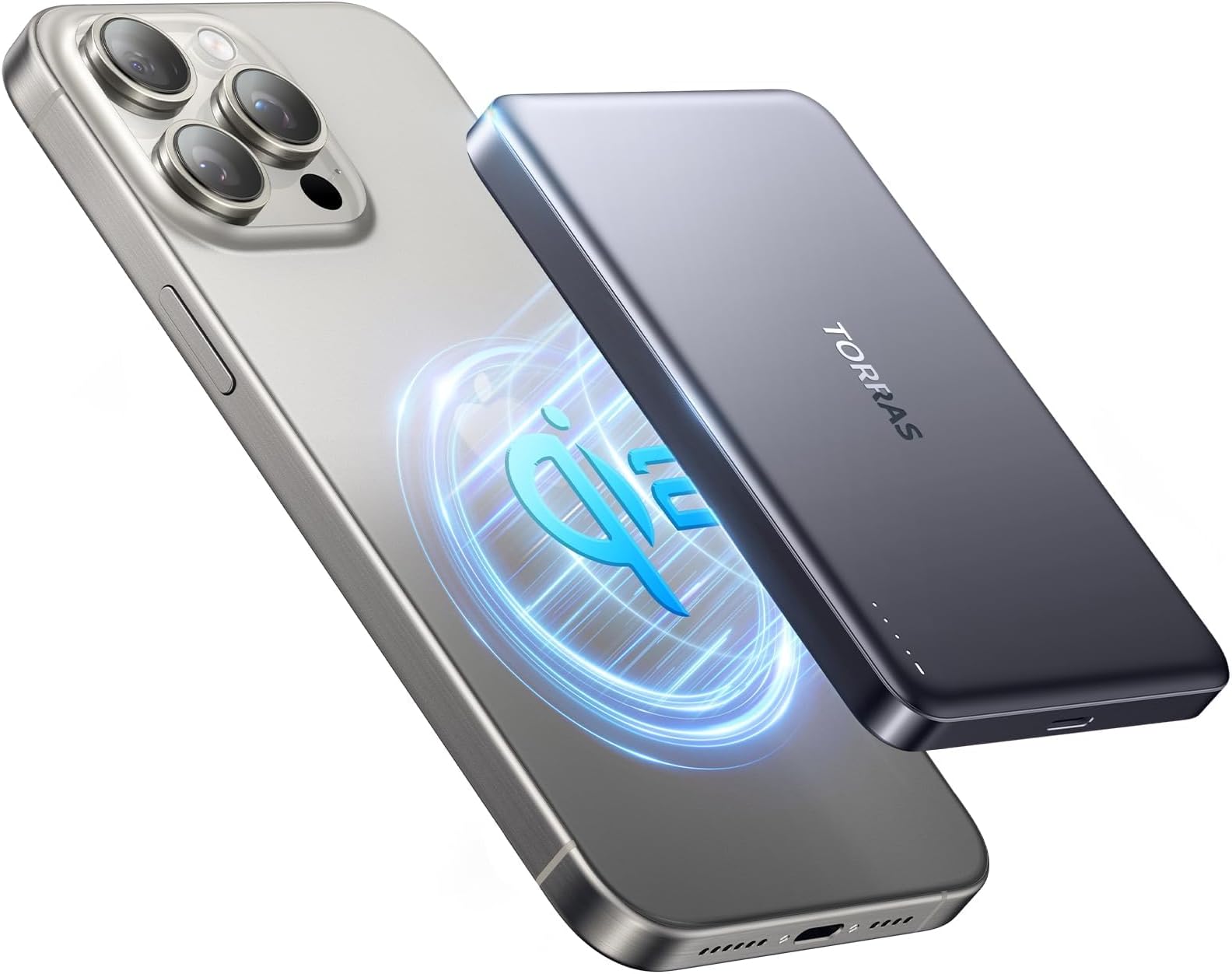 2025 For IPhone Magsafe Battery Pack, Ultra Slim Magnetic Power Bank Fast Charging Wireless Portable Charger 10000mah 20w Powerbank Compatible Iphone 16 1