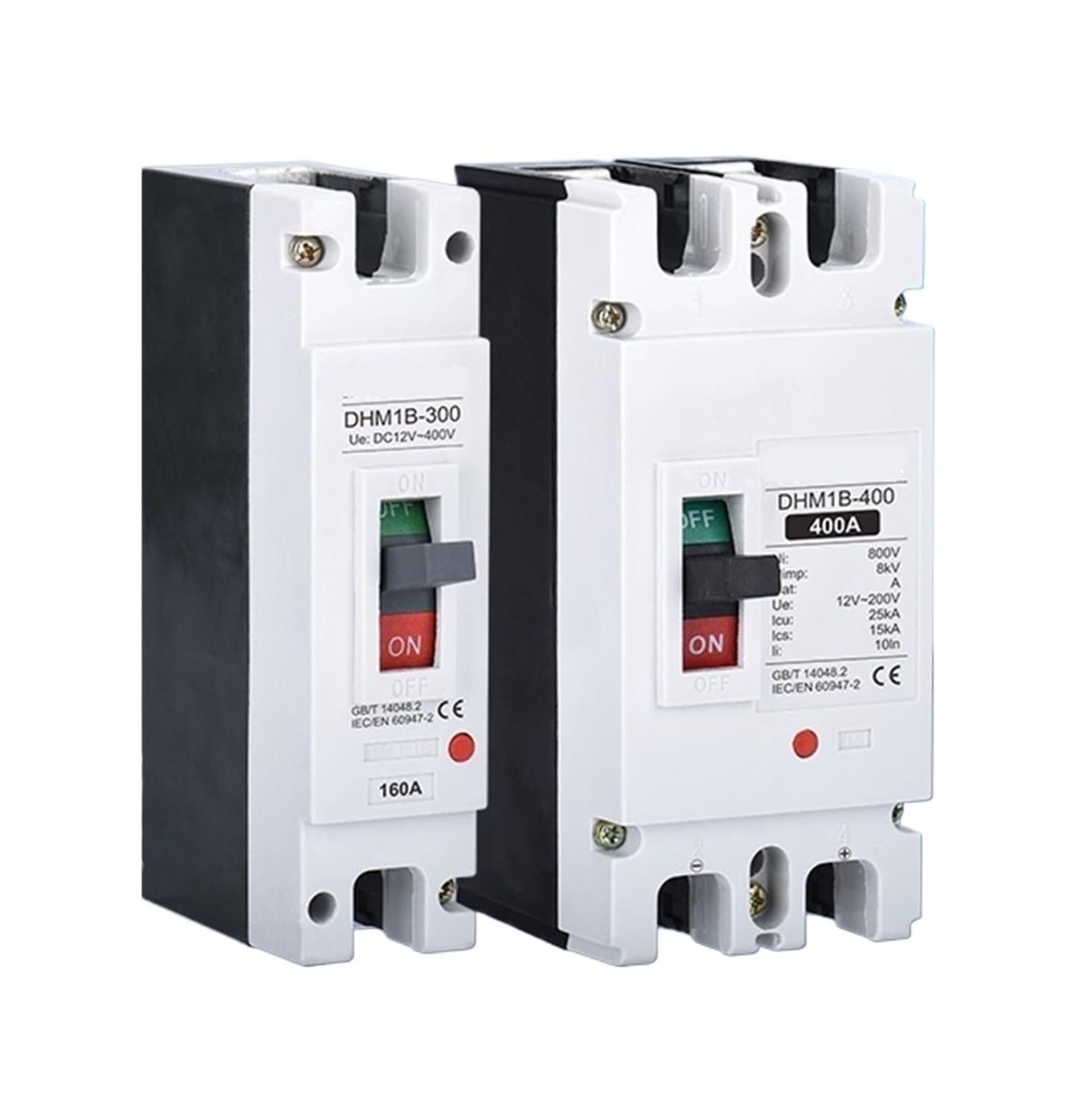 Disjoncteur DC 100A 1P pour batterie solaire et isolation de charge de voiture électrique