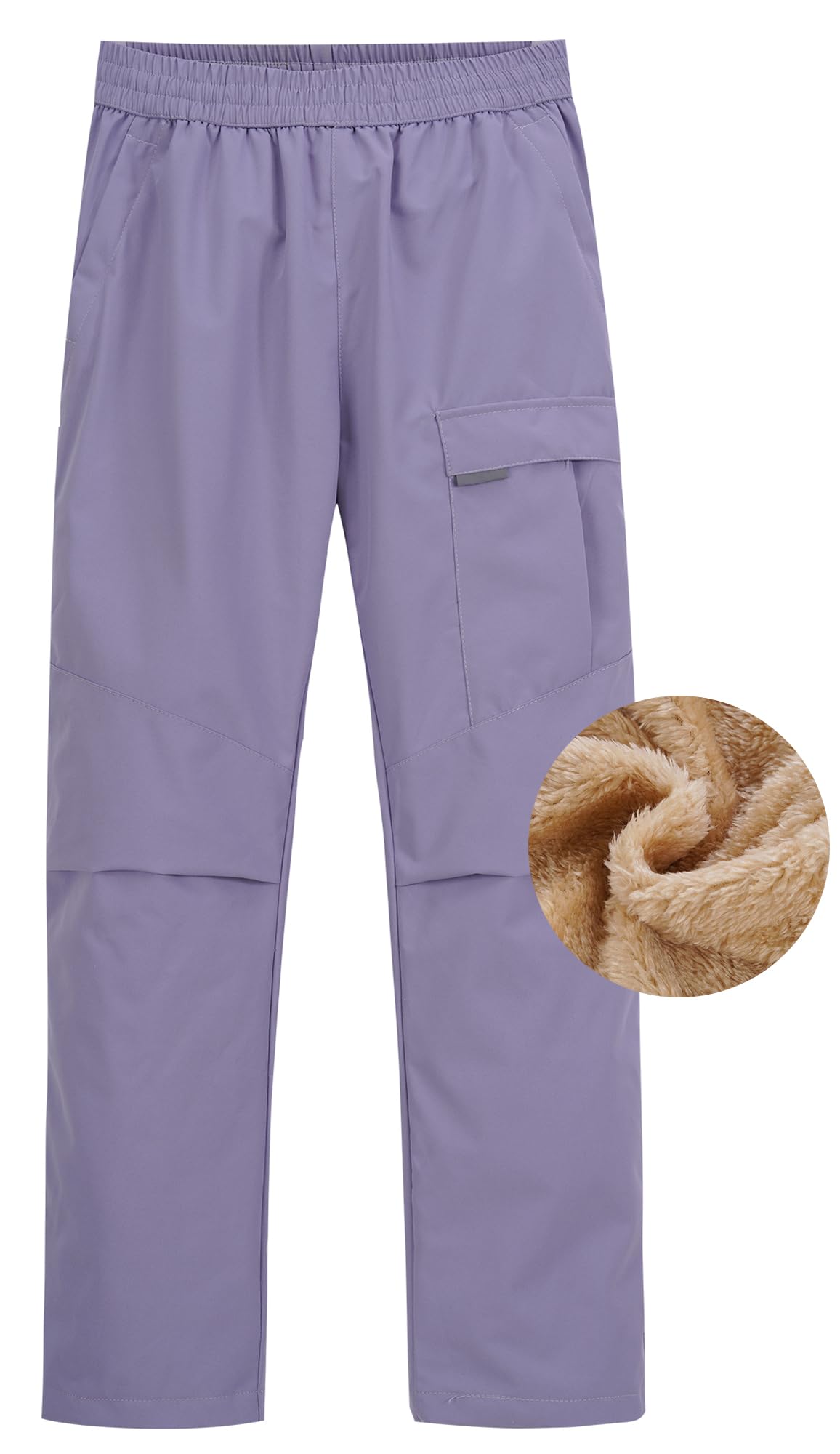Pantalon Imperméable Enfant Happy Cherry - Randonnée Ski Hiver Garçon Fille 102-170cm