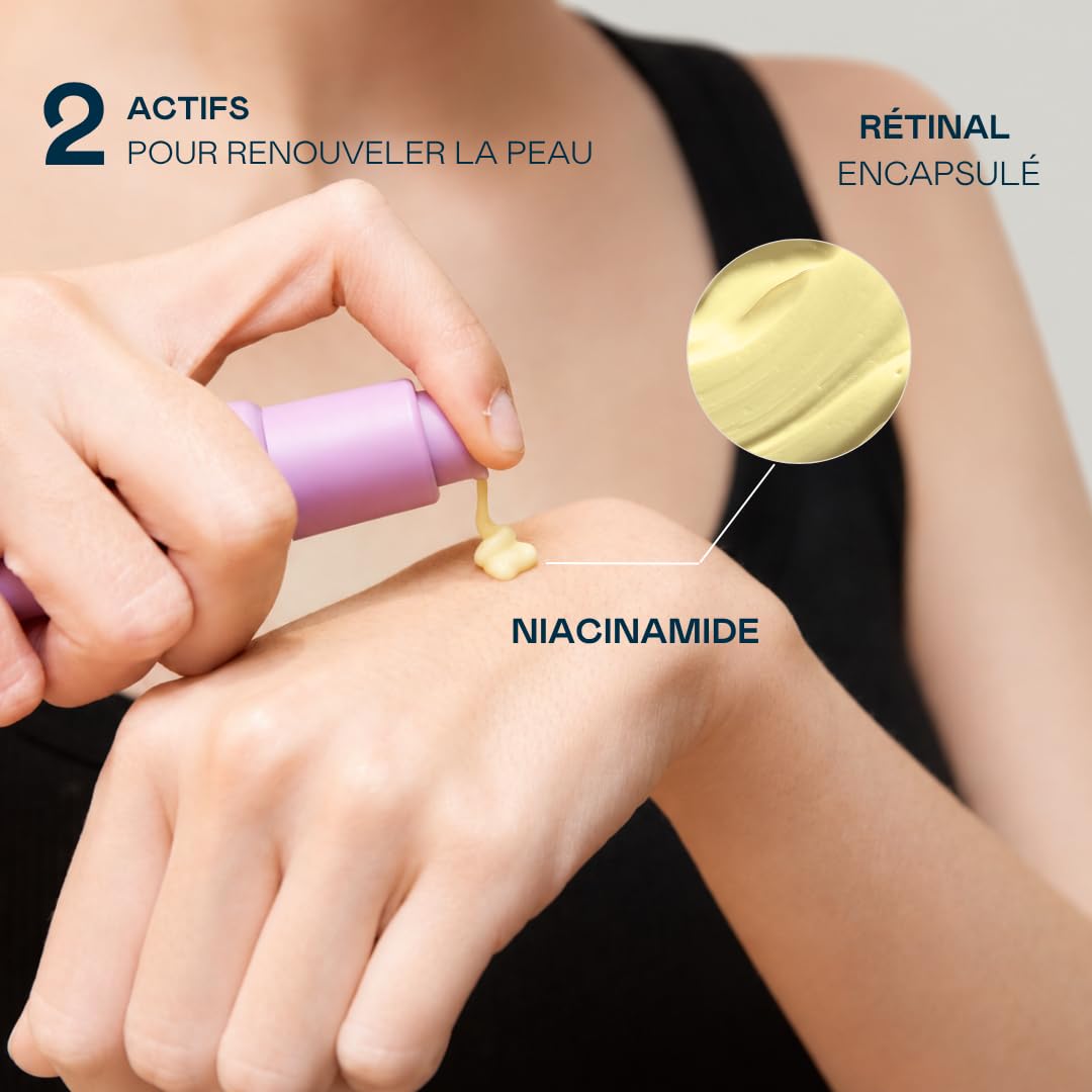 VALQUER Crème De Nuit Anti-Âge Au Rétinal 0,1% Vitamin A-Sleep | 30 ml