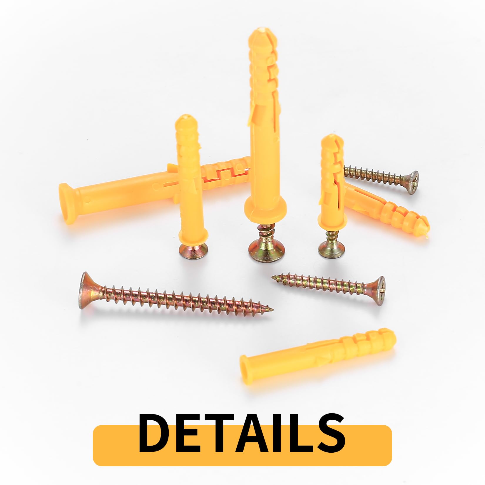 Kit 138 Pezzi Viti E Tasselli Per Cartongesso - Fissaggi Autofilettanti In Metallo E Plastica Per Pareti E Muratura