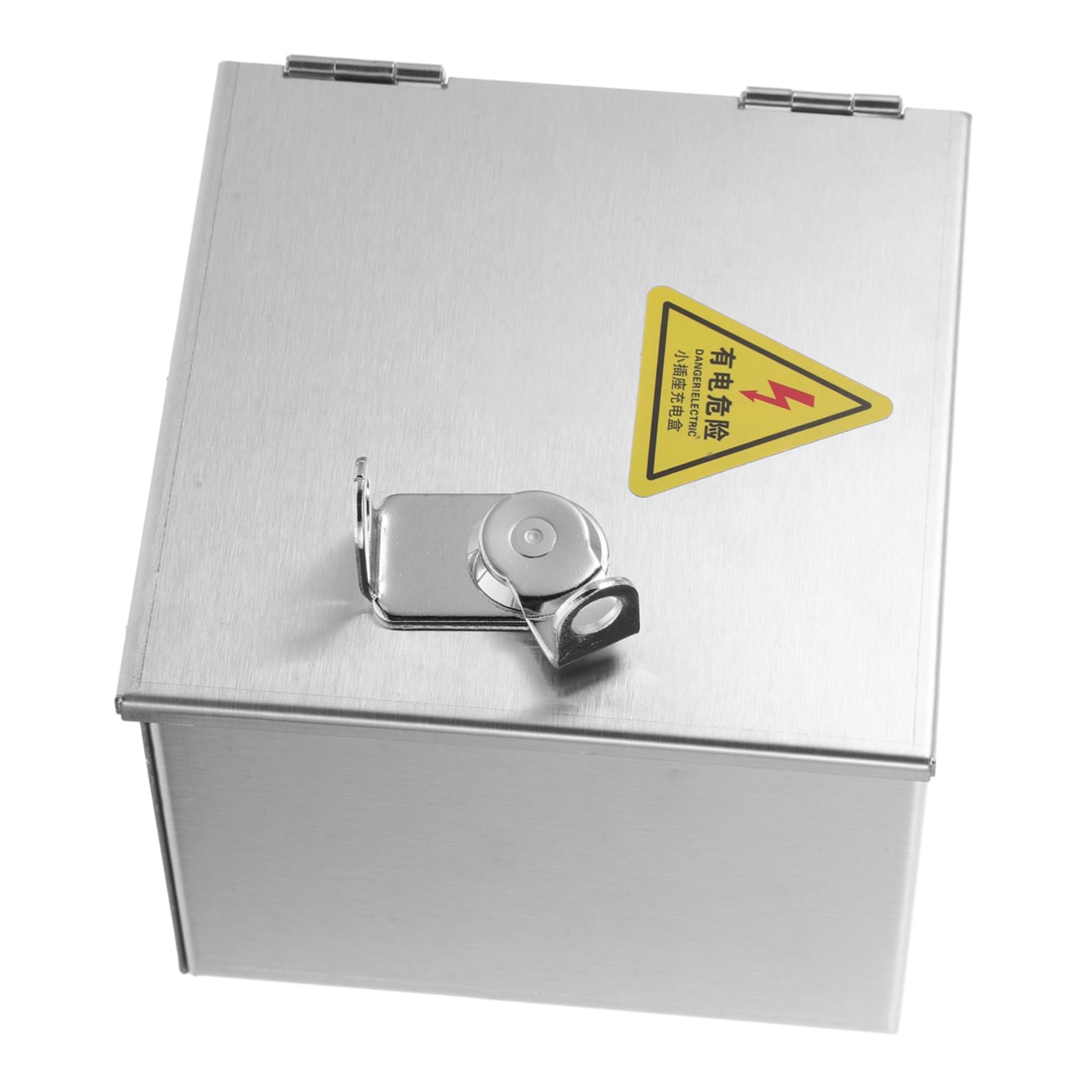 PRETYZOOM Secure Outdoor Socket Box Stainless Steel Weatherproof Electrical Outlet Easy Install Ev Charger