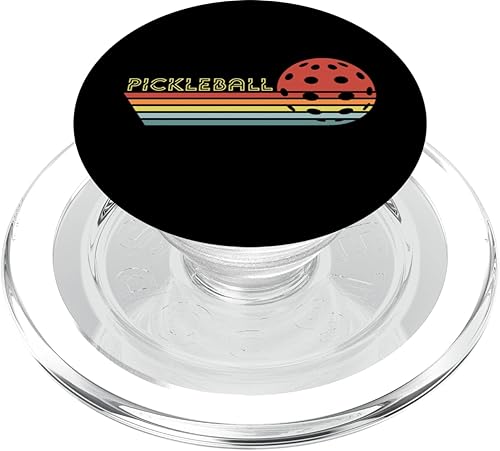 Miniatura 7 de Pickleball retro vintage Pickleball paddles Dink Sunset gift PopSockets Standard PopGrip