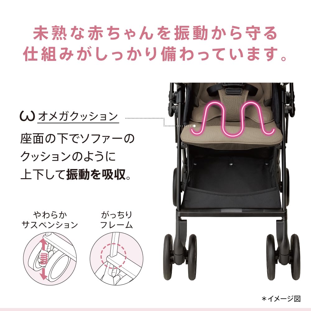 Amazon.co.jp: Aprica(アップリカ) A型ベビーカー ラクーナクッション