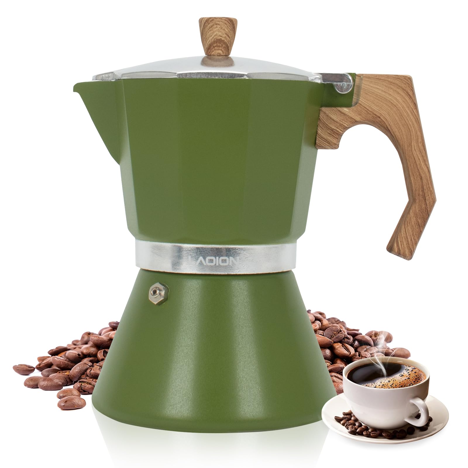 Amazon.com: LAOION Stovetop Coffee Maker and Espresso Maker