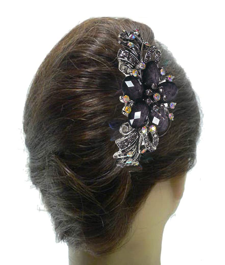 Amazon.com : Set of 2 2 Styles Combo Large Thick Hair  display picture 1