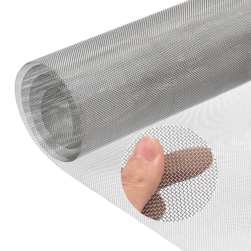 Edelstahl-Mesh-Rolle 5 Zoll X 20 Fuß – Doppellag Produktbild-Vorschau 2