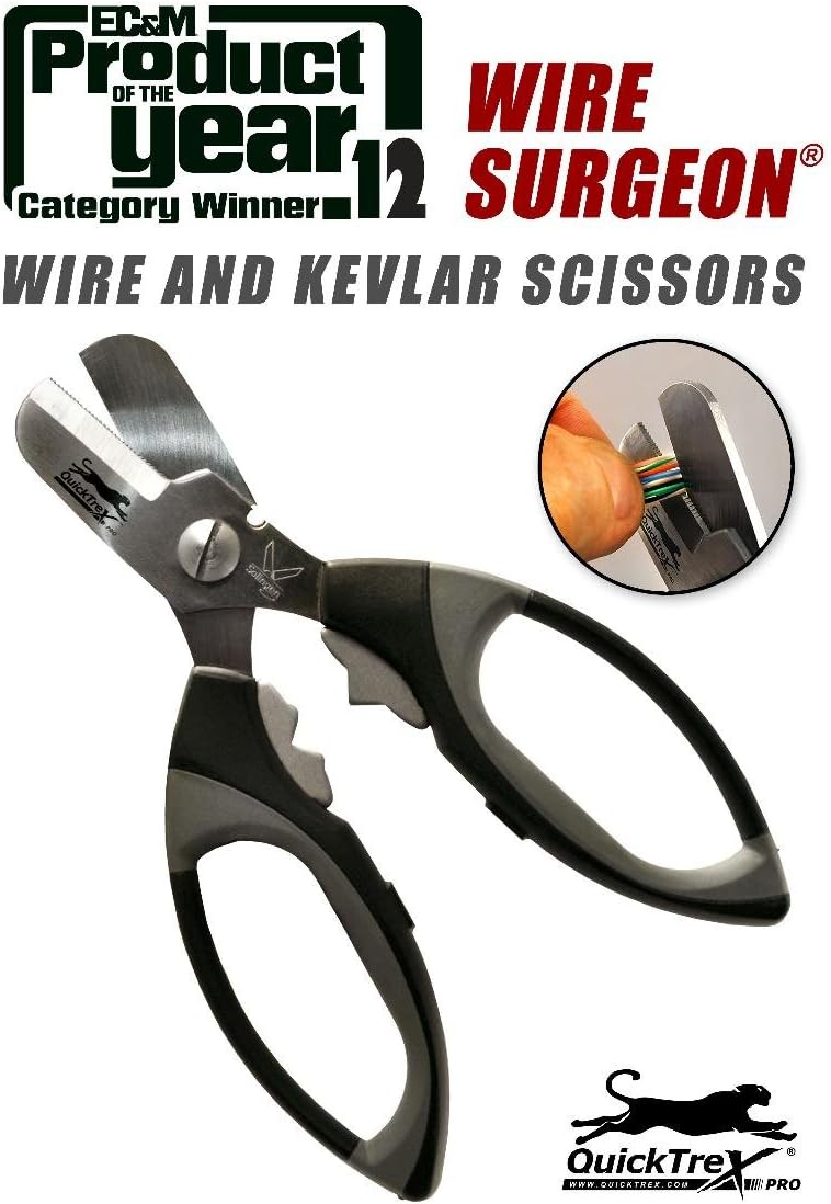 Wire Surgeon Wire and Kevlar Scissors