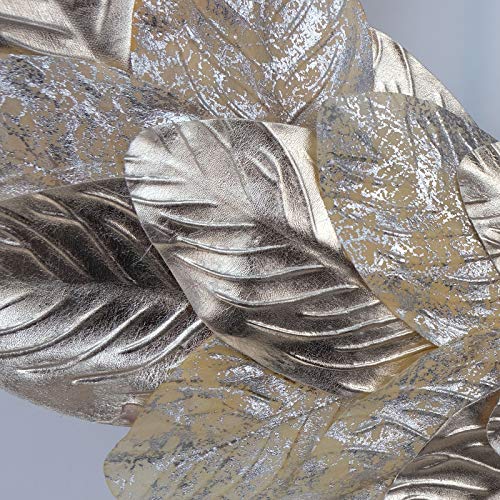 Idyllic Champagne Magnolia Leaves Wreath 18 Inches Farmhouse Decoration Adjustable Vintage Front Door Wreath For Home Decor, Centerpiece #TOP7