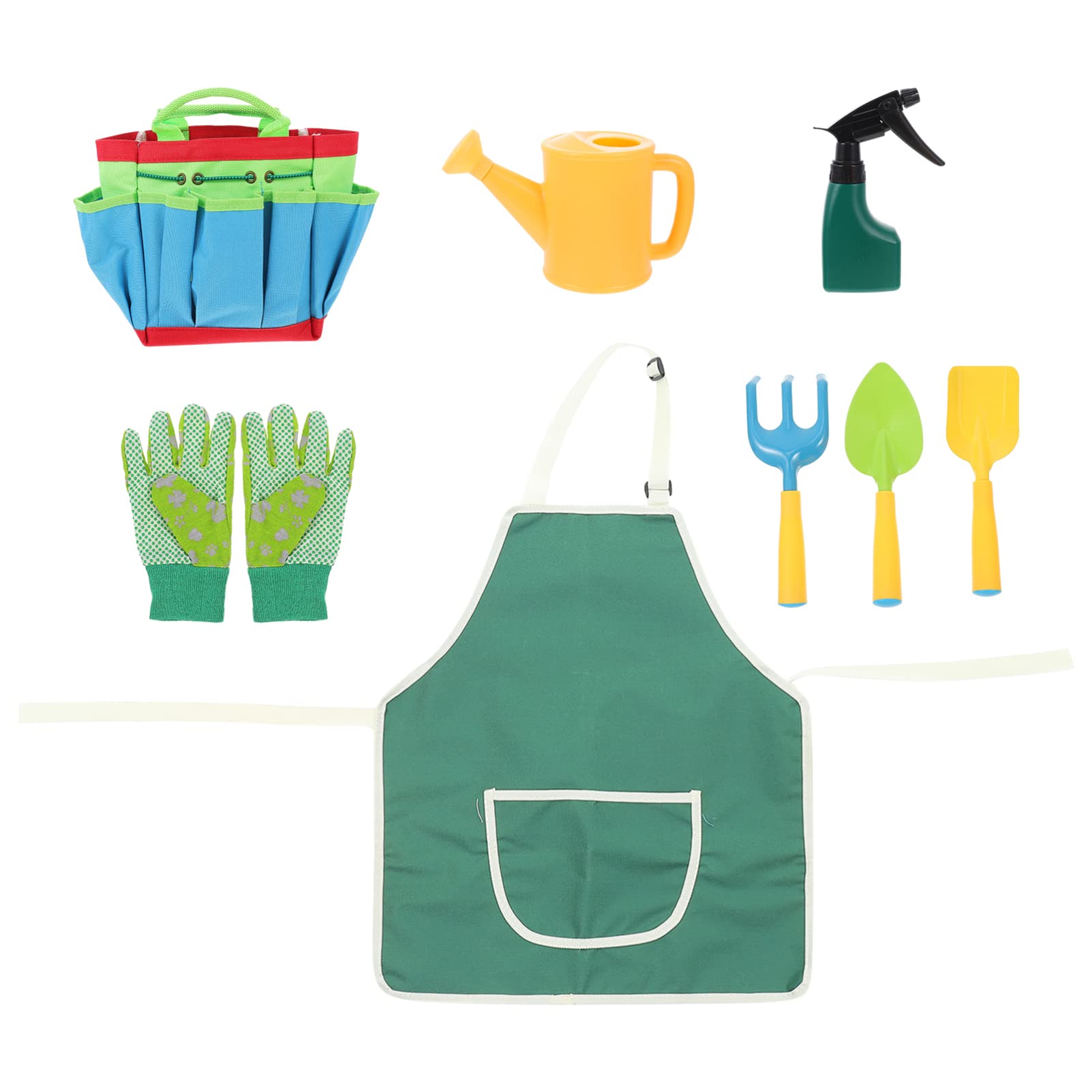 Toyvian Children's Garden Tools 1 Set Storage Bag Multifunctional Watering Toy for Kids