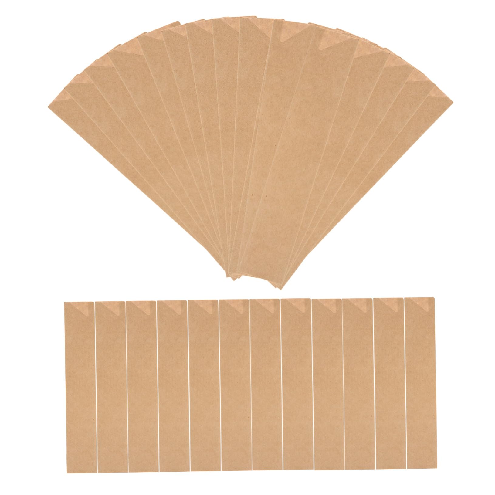 Pochettes kraft jetables pour baguettes hygi&eacute;niques - Sacs papier pour prot&eacute;ger vos couverts de camping