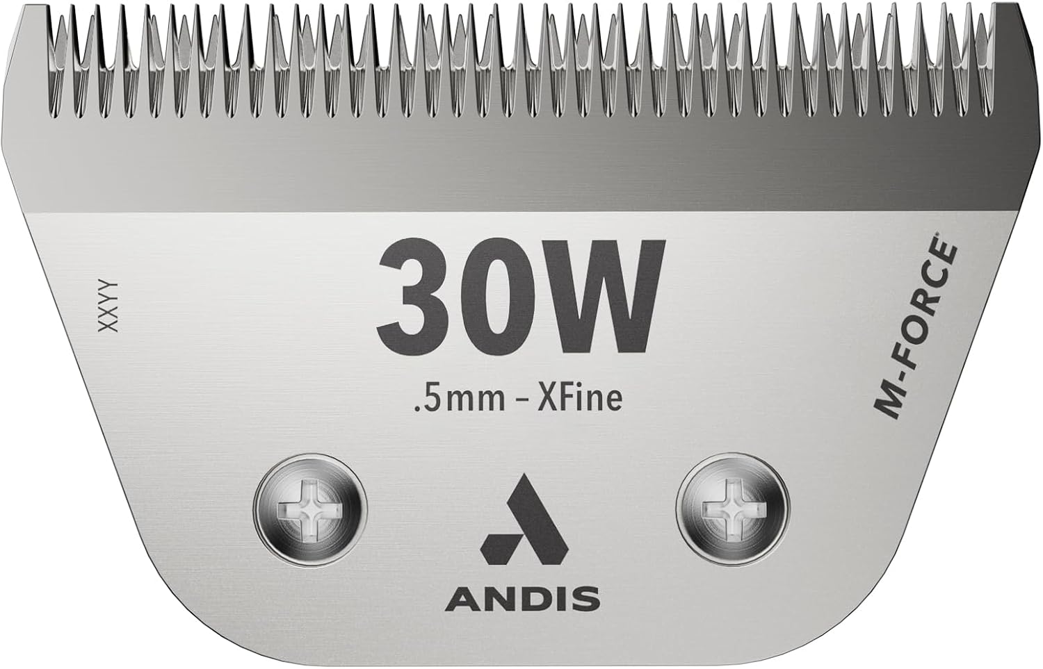 Andis 563659 7W ultraEDGE M-Force Replacement Wide Blade, Professional Groomers, Magnetic Blade Tension, Dog and Pet Grooming, Steel