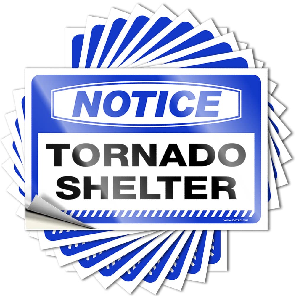 Balcony Decor Decal - Feminist Tiki Cover Notice Tornado Shelter(6X9CM)