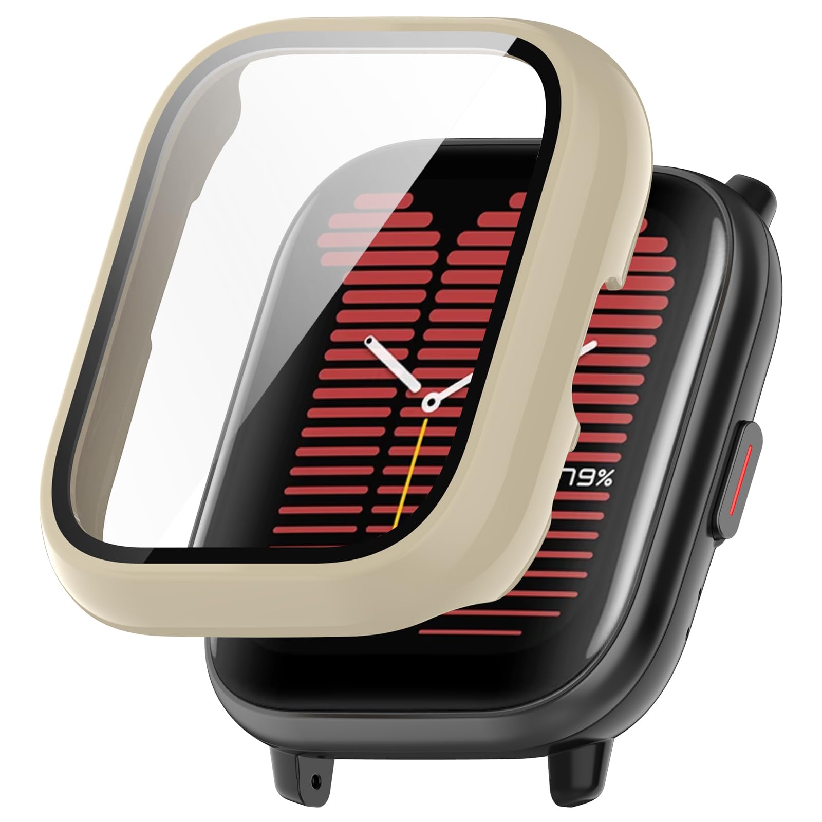 Neitra 3er-Set Schutzhülle Für Amazfit Active 2 44 Mm – Mit Displayschutz, Kratzfest, Farbig