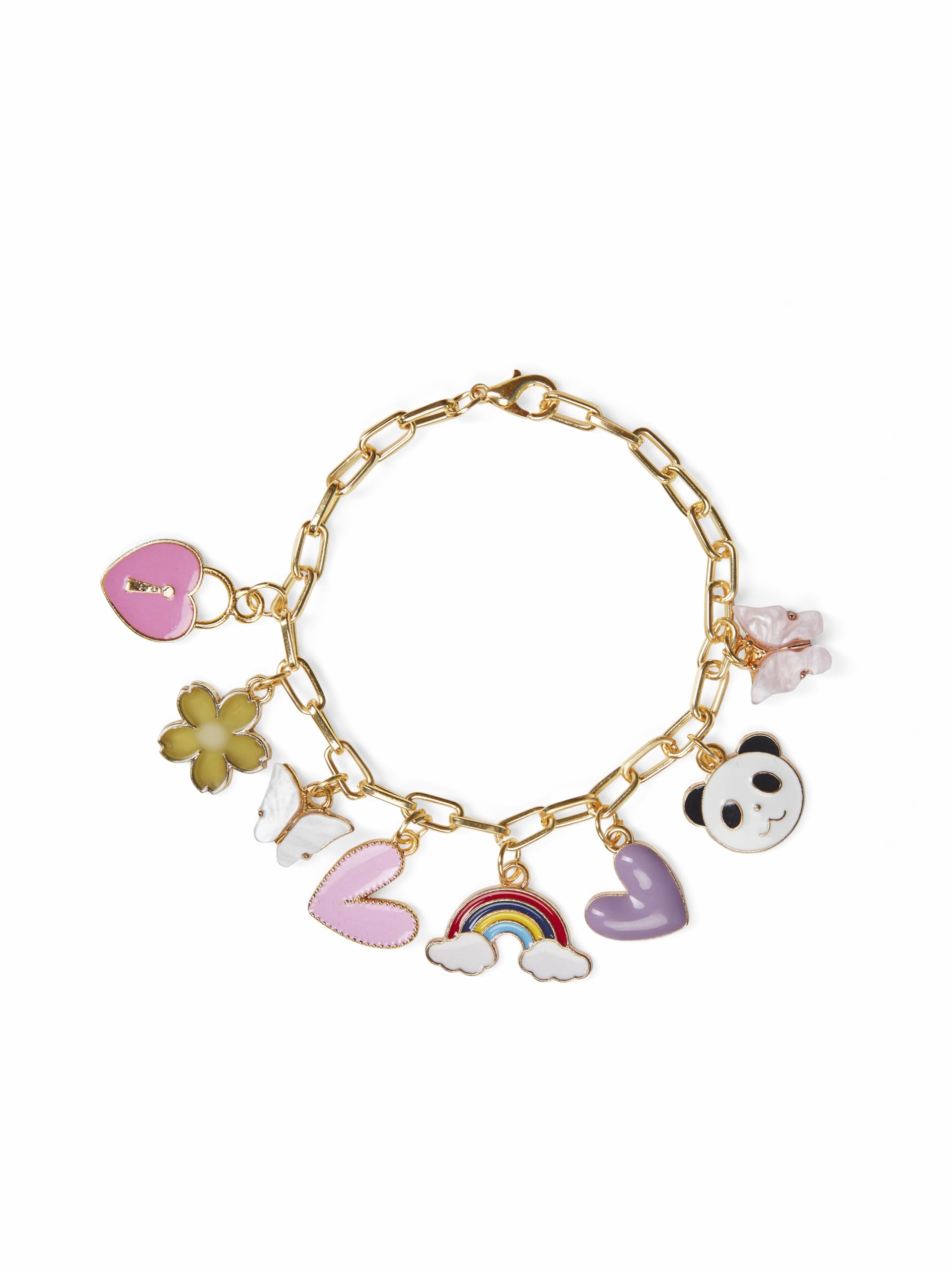 EnlightenManiUnisex-Adult Fashion Trendy Stylish Pastel Charms Bracelet ~ Hc