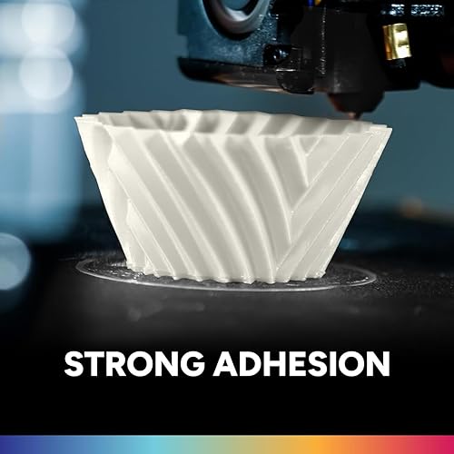 Vista 50 de Overture - Filamento PLA de impresión 3D para la mayoría de FDM en 1.75 milímetros, en bobina de 1 kilogramo de 200 x 200 milímetros y de precisión